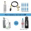 60in New Upgraded CGA320 Co2 Tank adapter connects directly to the soda machine, Adapter for TR21-4 Soda Water Machine Compatible with Fizzi/One