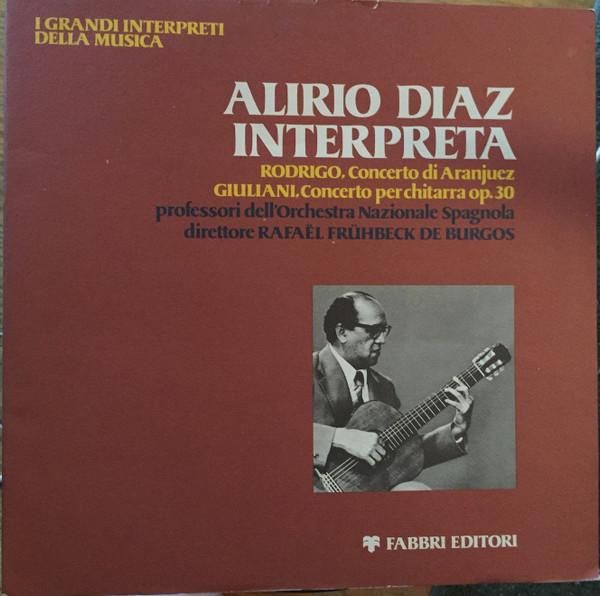 

LP Record ALIRIO DIAZ - Interpreta Rodrigo, Concerto Di Ara GIM04 Fabbri Editori 1980 Italy Classical Used