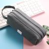 Handbag School Stationery Storage Bag Candy Color Big Pencil Case Pen Bag Pen Case Double Layer