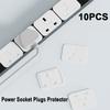 10Pcs US/EU/UK Plug Socket Plugs Protector Safety Anti Electric Socket Plastic Security Locks Baby Child Lock Power Socket Cover