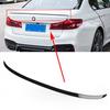 Glossy Black Rear Trunk Lip Spoiler Wing For BMW 5-series G30 Sedan 2017-
