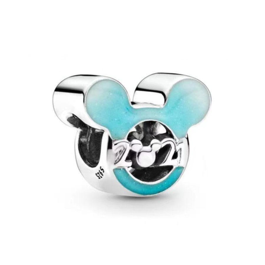 Newcopper   Mickey Mom Minnie Clip Stitch Charms Bead Fit Original Bracelets Charm Diy Women Jewelry