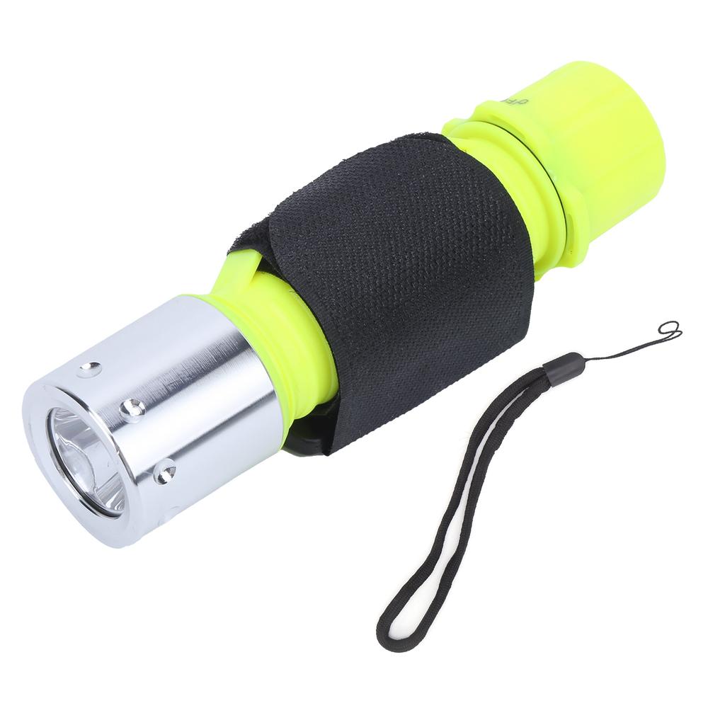 Diving Flashlight IPX8 Waterproof Portable Professional Rechargeable LED Diving Light
