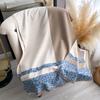 Fashion Design Winter Cashmere Scarf Women Elegant Warm Pashmina Blanket Poncho Scarves Female Leopard Print Shawl Bufanda