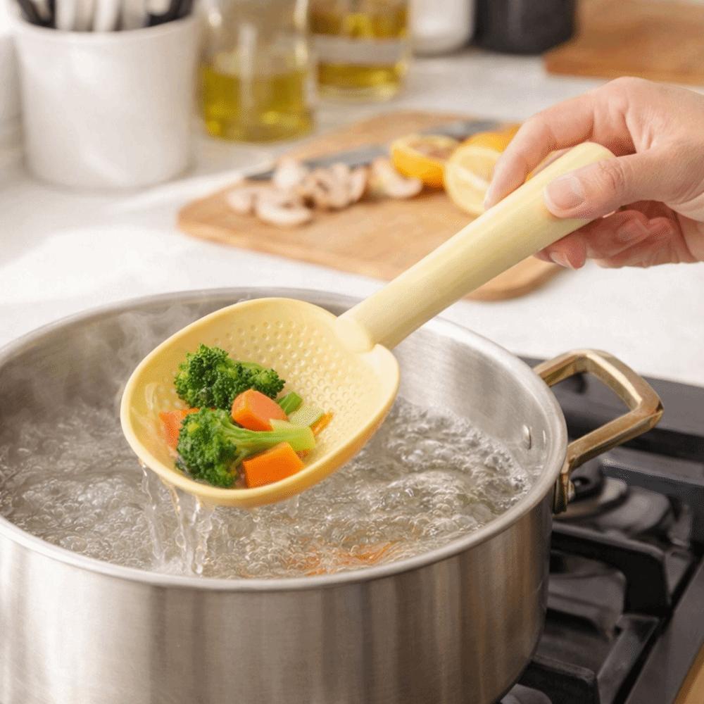 Food Grade Strainer Ladle Plastic Food Compactor Practical Potatoes Grinder  Food Preparation