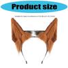 Cute Animal Ear Headband Soft Furry Cosplay Hair Accessory For Anime Conventions Theme Parties