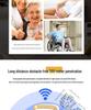 Kajia Si Wireless Smart Doorbell: Waterproof Dual-Function AC Digital Door Chime with Music