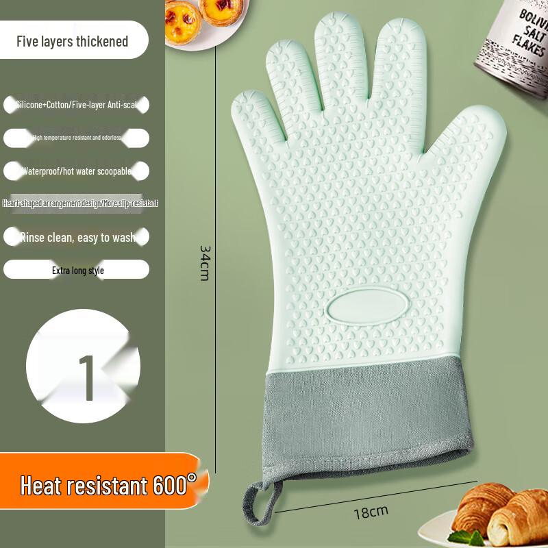 

Heat Resistant Oven Mitt