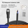 Huijun M12 Waterproof Sensor Connector Cable