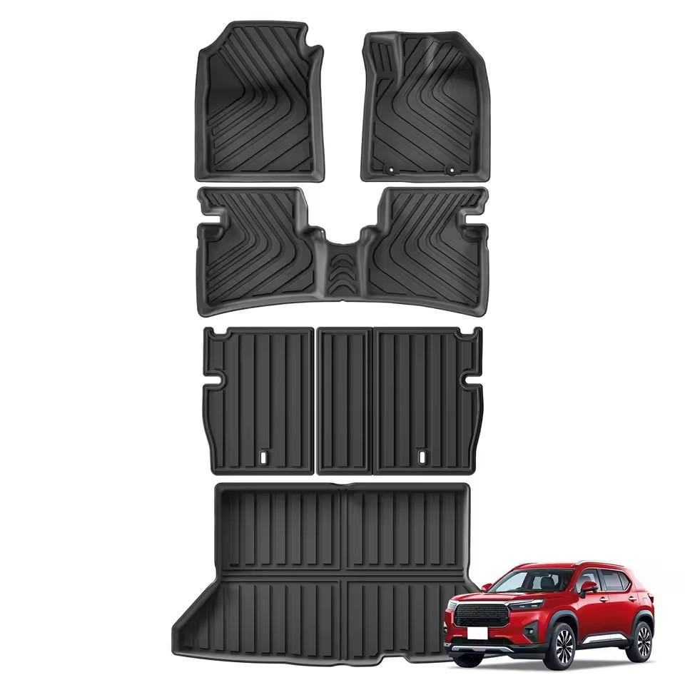 for Honda WR-V WRV 2025 Car Floor Mats Car Interior Accessories Cargo Liner Trunk Mat TPE Protection Pad Only Fit Right Rudder