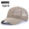 Men's and Women's Korean Style Sun Protection Mesh Baseball Cap for Cycling