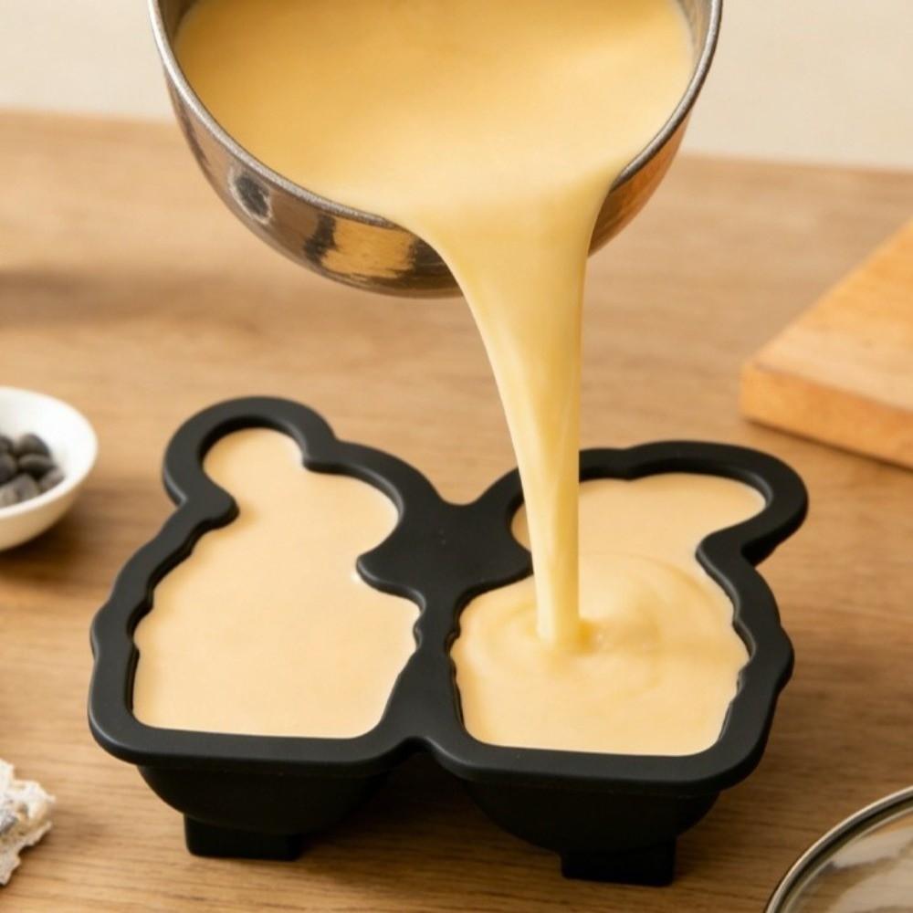 Kreskówkowa Forma do Pieczenia Ciasta Nieprzywierająca Żywiczna Forma do Odlewania Gipsowa Forma do Ciasta Drip Wypieki