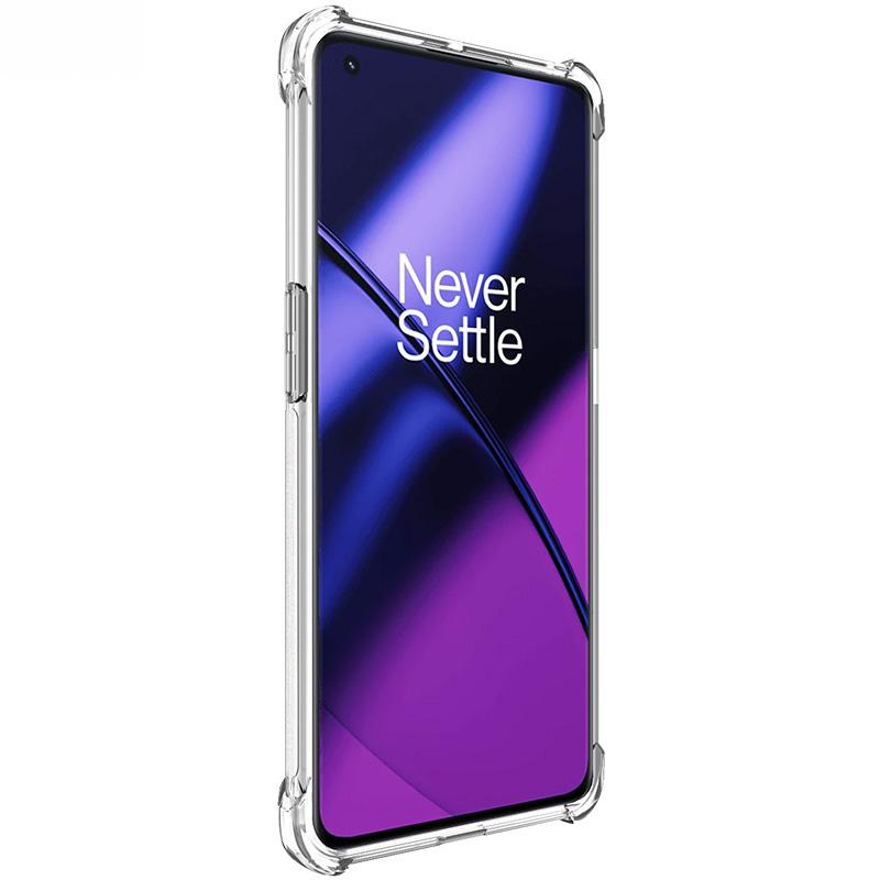 IMAK For OnePlus 11 5G Protective Phone Case Four Corner Airbag Soft TPU Anti-scratch Mobile Phone Back Cover