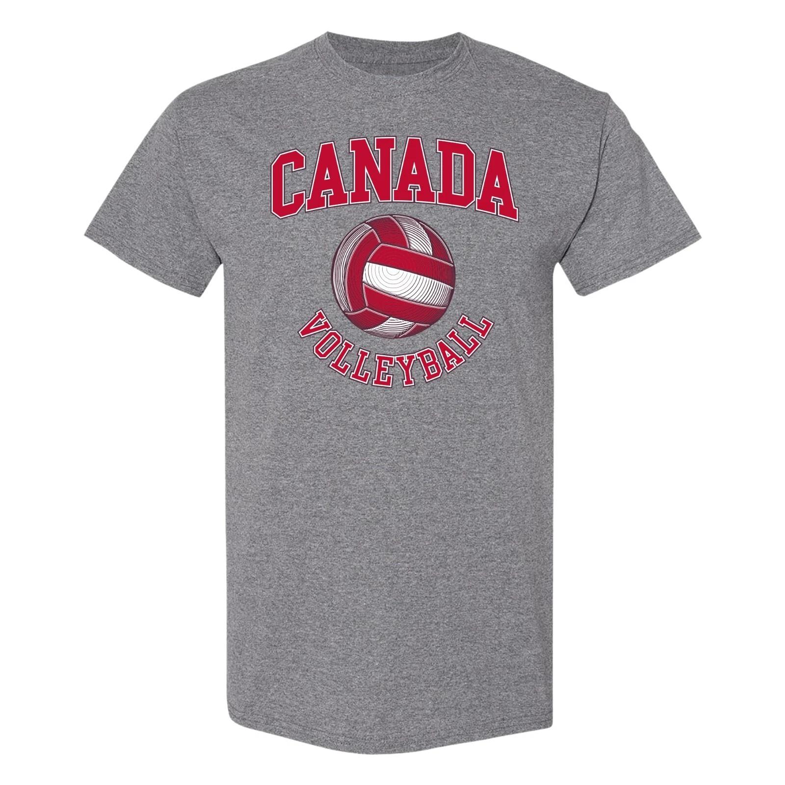 

Canada Volleyball T-Shirt - Graphtie Heather L