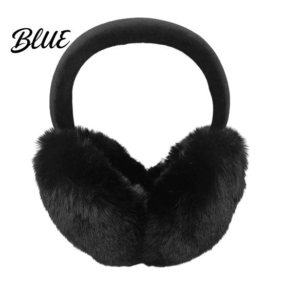 Soft Plush Earmuffs for Adults Women's Winter Ear Muffs Faux Rabbit Fur Warmers Thermal Covers Outdoor Walking Sports Commuting Fluffy Cold Weather