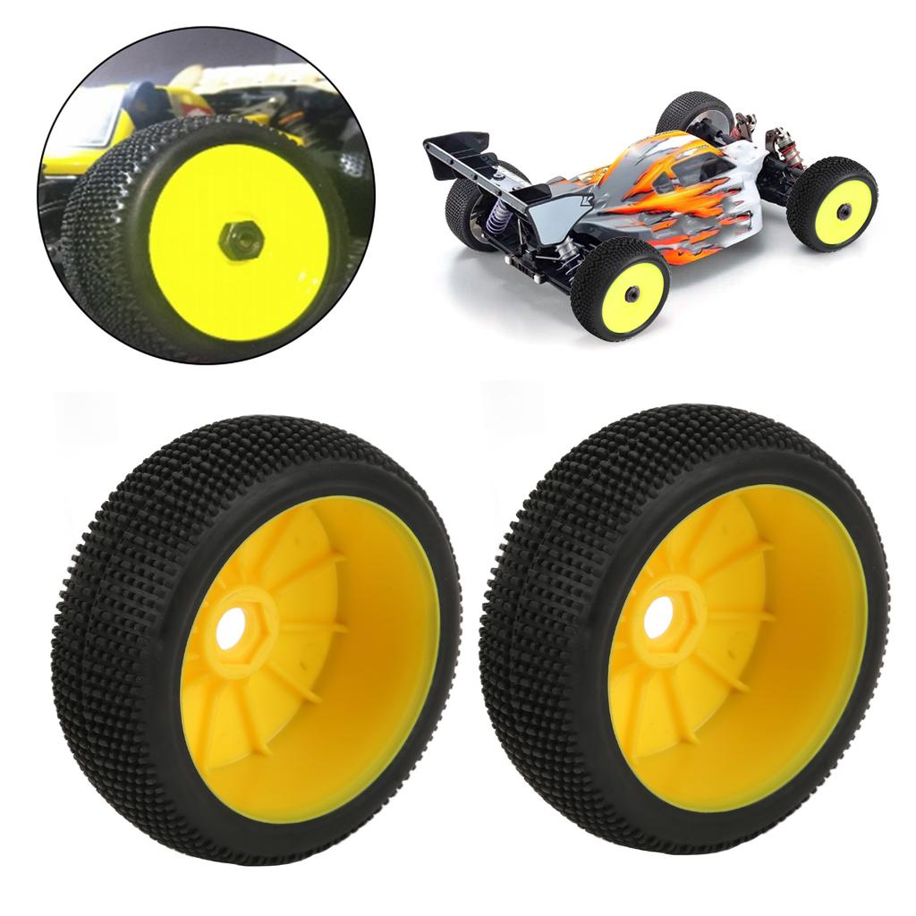 4pcs RC Front Rear Tires and Wheels with 17mm Hex for 1Celsius8 RC Off Road Car Upgrade Parts