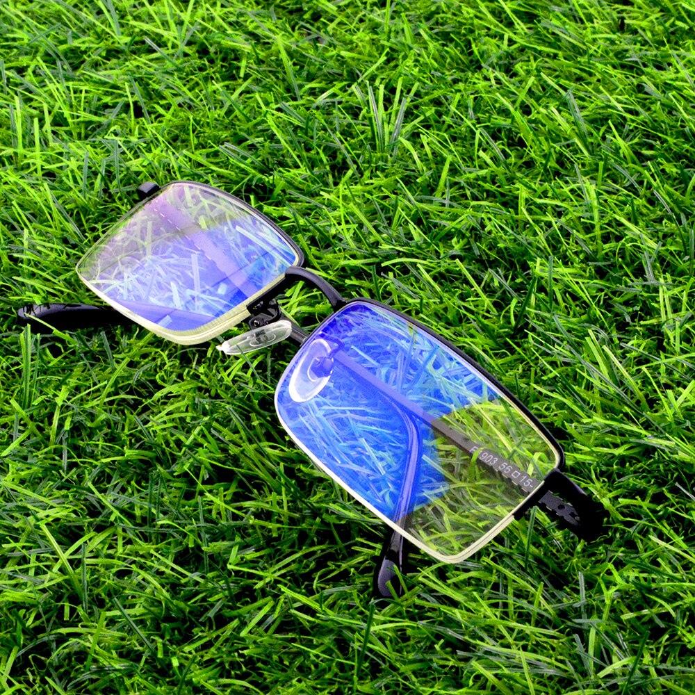 Деловые очки с полной оправой из сплава Al-mg — фото 6