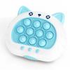 3 Colors 1 Pcs Electronic Pop Quick Push Bubbles Game Machine Kid Cartoon Fun Squeezing Toys Anti Stress Sensory Bubble Toy Gift