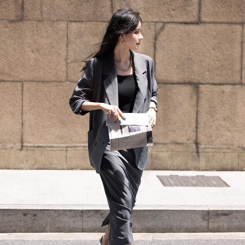 Women's Professional Business Two-Piece Skirt Suit