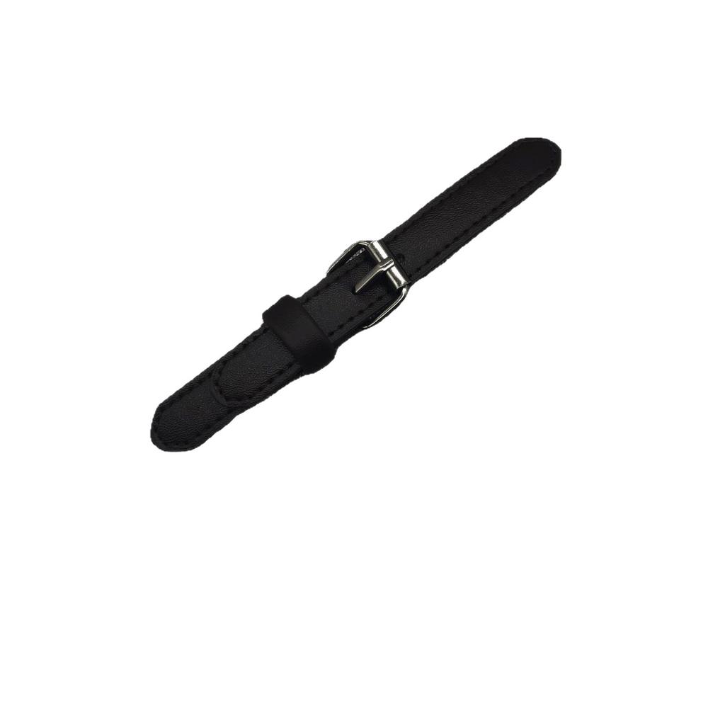 High-grade leather-to-buckle leather loop buckle adjustable leather buckle coat trench coat decorative waist buckle directly from the manufacturer