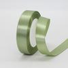 22M/Roll Flower Bouquet Crafts Gift Wrapping Supplies Satin Ribbon Handmade Sage Green DIY Light Green Ribbon for Gift Wrapping