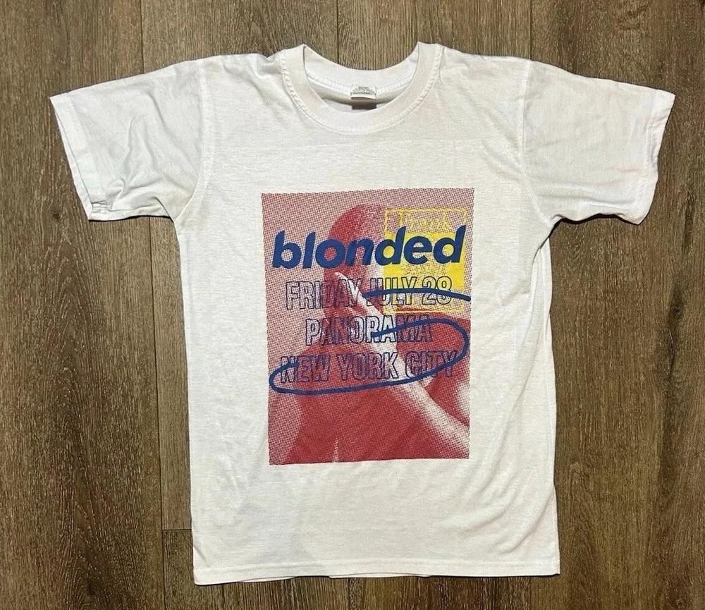 Винтажная футболка с принтом Фрэнка Оушена Repint Blond Альтернативная музыка Унисекс XL