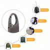 2/4PCS Carabiner Clip Double-layer S-shaped Zipper Clip Used for Outdoor Fishing  Rock Climbing Camping Gadgets and Accessories