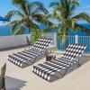Beach Chair Cover Pool Lounge Chair Cover Quick Drying Lounger Cover with Side Storage Bag for Swimming Pool Hotel