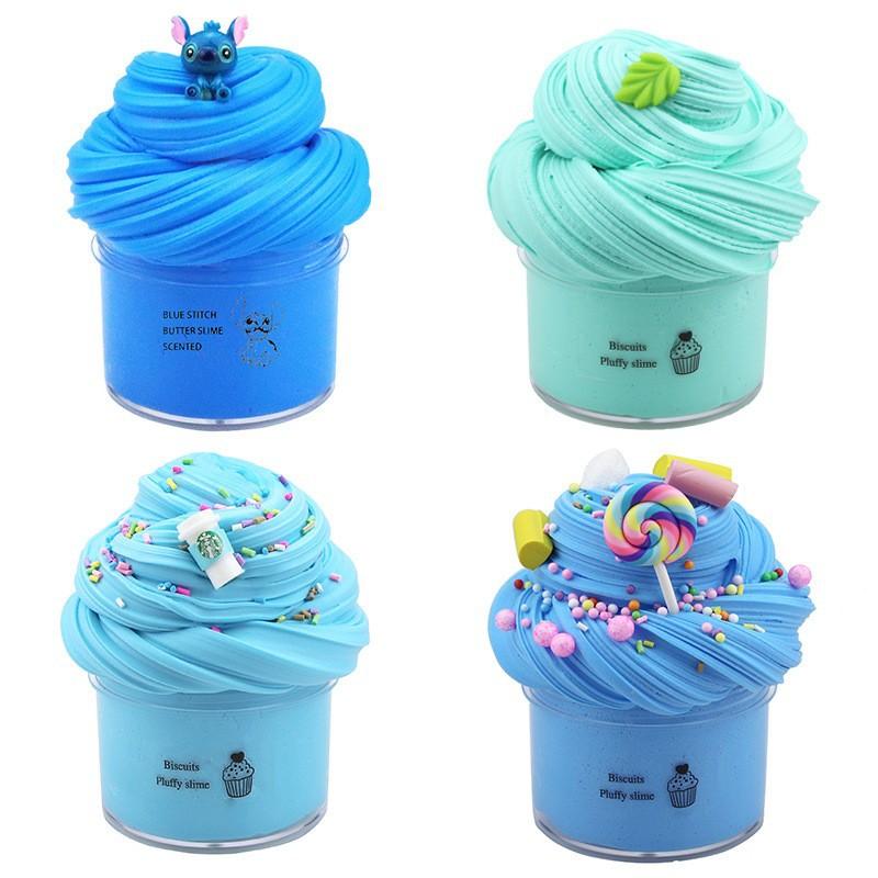 Slime Set with 4-Pack Butter Slimes Soft Slime Toys Safe Color Toys Super Soft and Non-Stick DIY Surprise Slimes