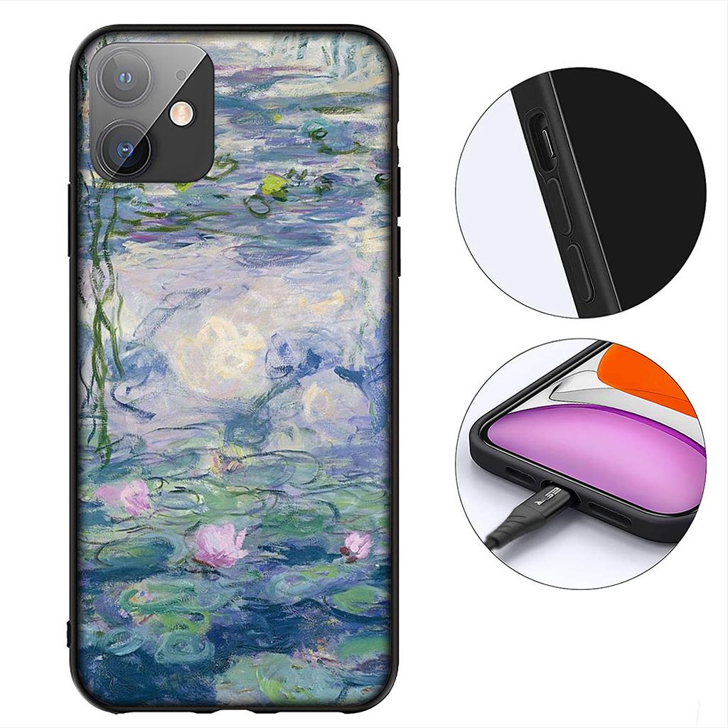 Claude Monet Impressionism Painter Phone Case for OPPO A40 A60 A80 A38 A18 A17 A16 A78 A79 A54 A25 A57 4G 5G Cover Casing