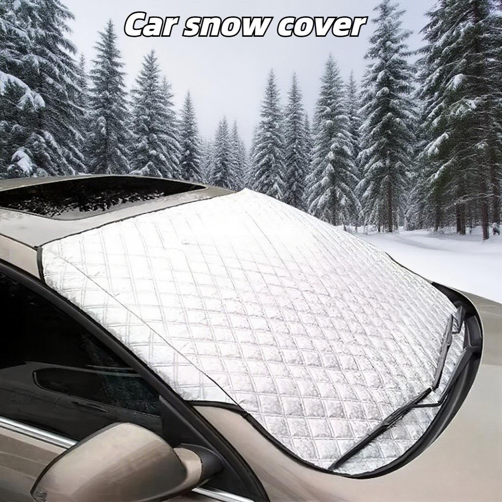 Car Windshield Mirror Reflective Bar Cover Sun Shade Protector Winter Snow Ice Rain Dust Frost Guard Aluminium Film Universal
