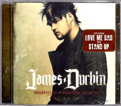 CD JAMES DURBIN - Memories Of A Beautiful Disaster 60150133052 Wind-Up 2011 US Rock Used