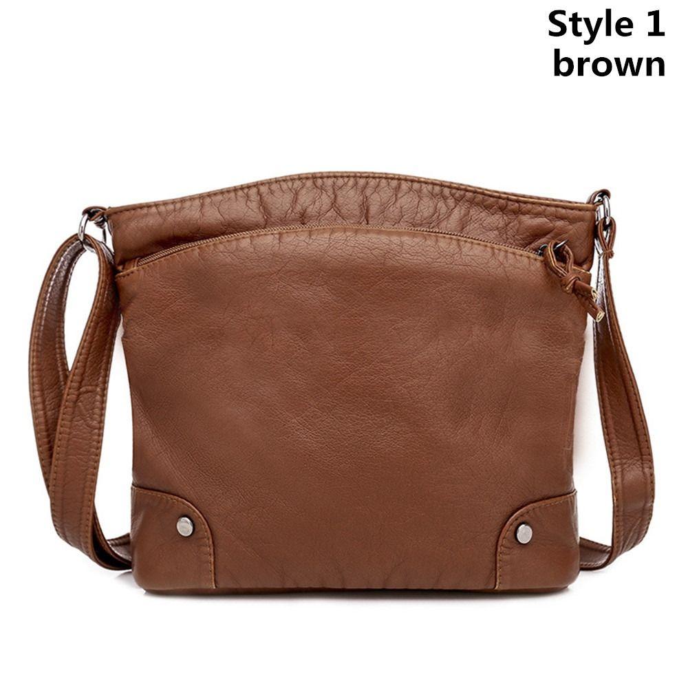 

Жіноча сумка для телефону, сумка з штучної шкіри, сумка через плече, гаманець, сумка через плече brown-Style 1