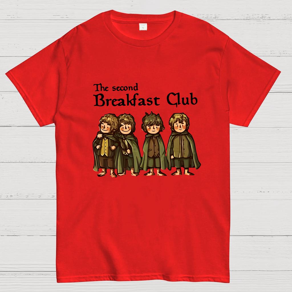 The Lord Of The Ring The Second Breakfast Club Nerdy T-Shirt