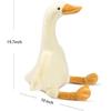 One Silly Goose Stuffed Animal, 19.7 Inch Soft Goose Doll Plush Toy Hugging Pillow, Cute Duck Stuffed Animal, Goose Stuffed Plush Toys Gifts for Kids