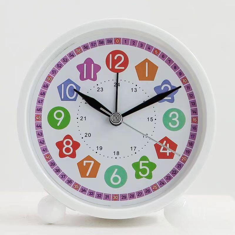 Children's Alarm Clock Wake Up Fashionable Cute Multifunctional Learning Teaching Clock Bedside Gift Bedroom Student Learning Watch