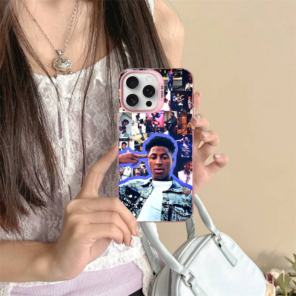 Singer YoungBoy Never Broke Again Phone Cases For IPhone 17 16e 15 14 13 12 11 Plus Pro Max ProMax Colorful Covers