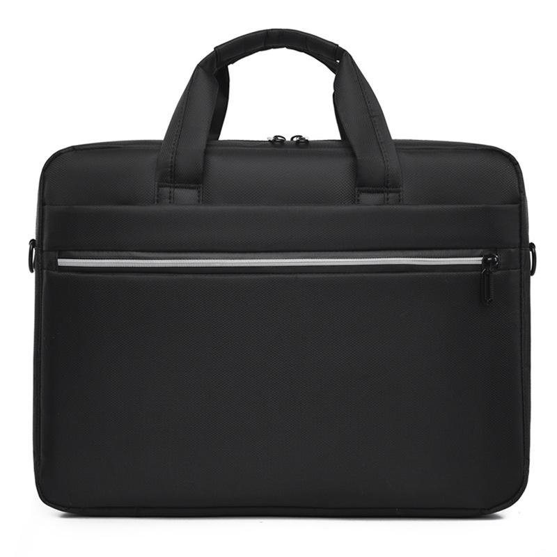 Men's Waterproof Nylon Laptop Bag - Fits 15"-16" Laptops, Large Capacity, Crossbody Shoulder Handbag.