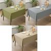Oil Resistant PVC Tablecloth Waterproof Table Cover Practical Table Mat  Dining Table