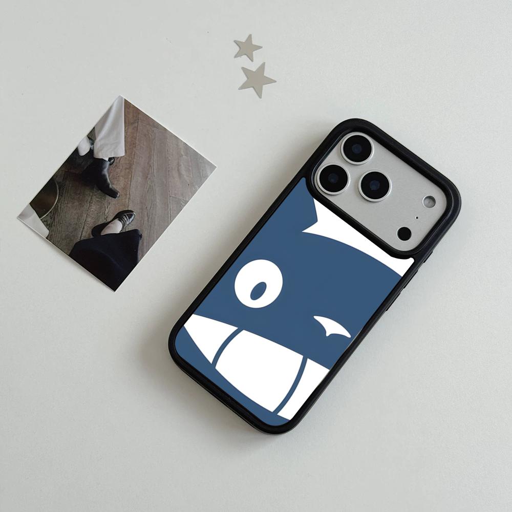 T-Totoro C-Cute Anime Phone Case For IPhone 17 Air 16 15 14 Plus 13 12 11 Pro Max Dual Tone Hard PC Fashion Protective Cover