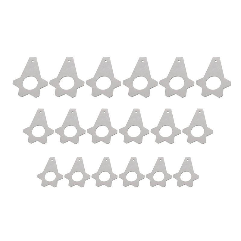 Stainless Steel 18 Piece Safety Lockwire Washer Set M6 M8 M10 for Motocross Motorbike