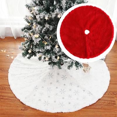 Christmas Tree Skirt Base Cover for Party Props Friend Gifts Holiday Decorations