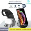 Sleek 6-in-1 Wireless Charger for Apple Watch, Earbuds & Phones - Fast Charging