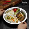 304 Stainless Steel Divided Meal Plate for Kids