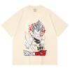 230 Gsm 100% Cotton Dragon Ball V60 Majin Vegeta Print Unisex Heavy Cotton T Shirt