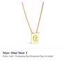 Celine Alphabet G Necklace In Brass With Gold Finish 46N0G6BRA-35OR