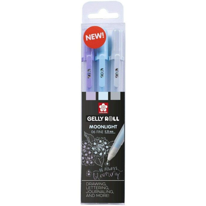 Sakura Gelly Moonlight Calm Set 3 - Royal Talens