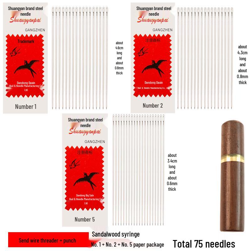 Steel Hand Sewing Needle for Embroidery and Clothes