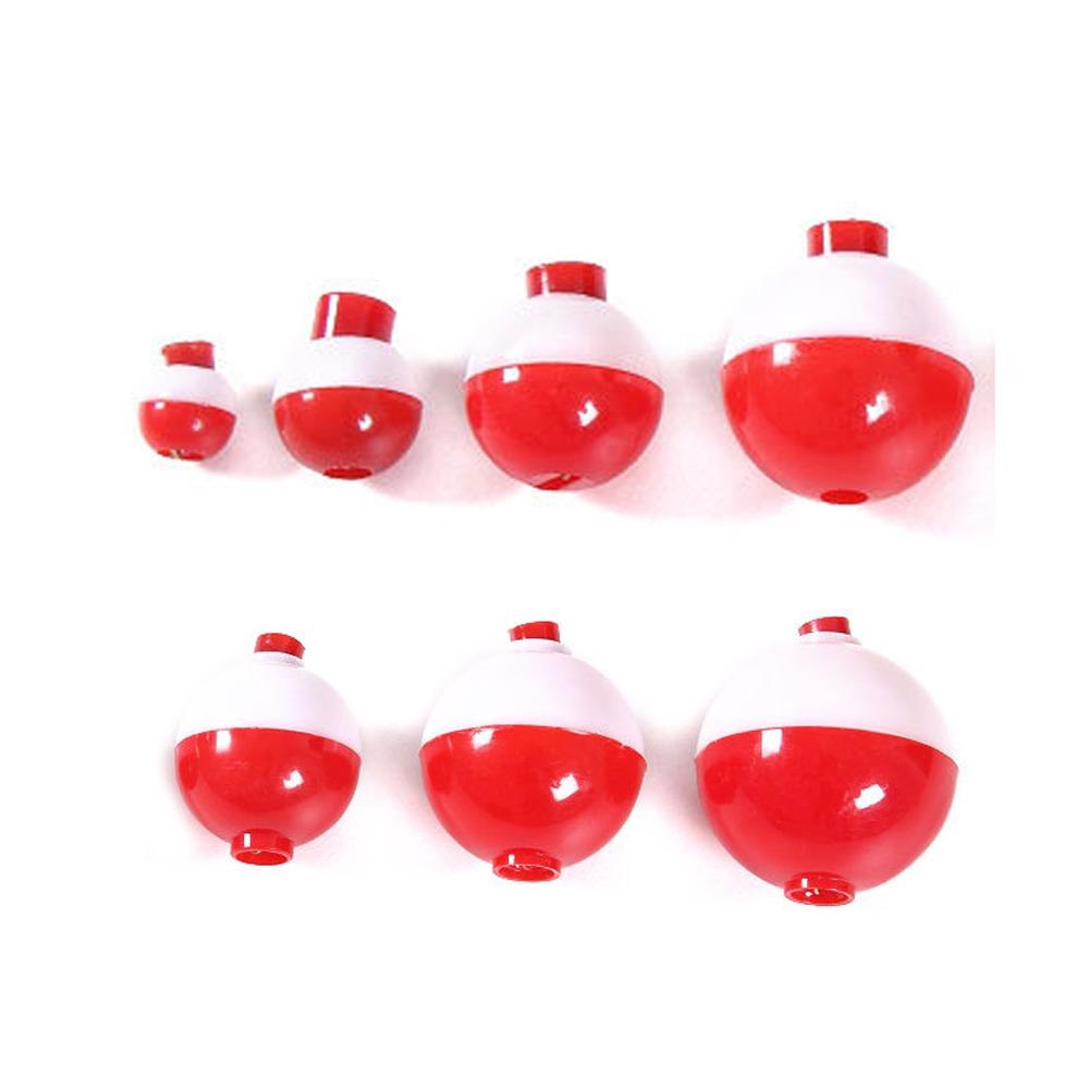 Hard Plastic Mini Fishing Bobber Floats Set Round Buoy Fishing Floating Tool  Fishing Enthusiasts