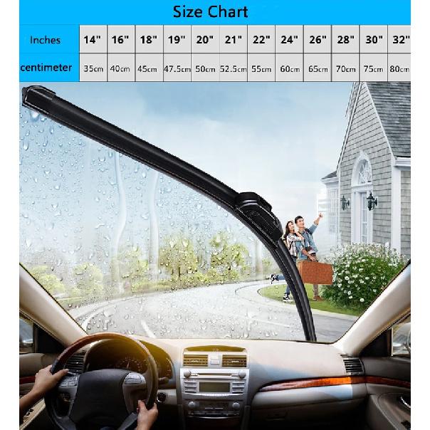 For Toyota Camry XV20 XV30 XV40 XV50 XV70 XV 20 30 40 50 70 1997~2020 Wipers Blade Car Accessories Windshield Wipers 2011 2017